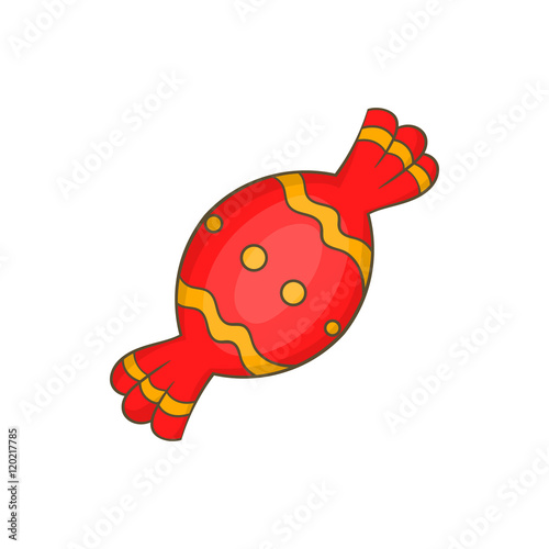 Candy in cartoon style isolated on white background vector illustration