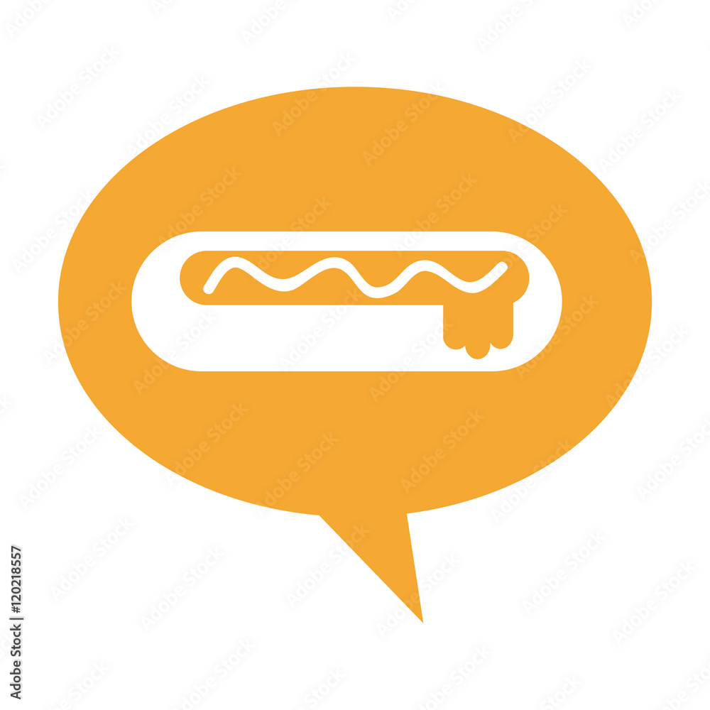 hot dog delicious fast food isolated vector illustration design hot dog delicious fast food isolated vector illustration design