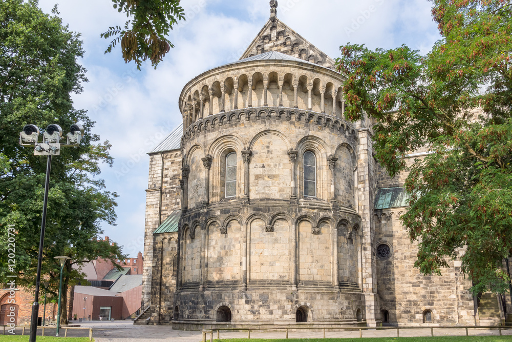 Lund Cathedral, apse from the east side