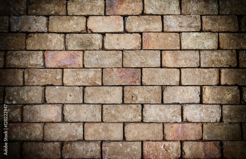 abstract dirty brown brick block texture for background