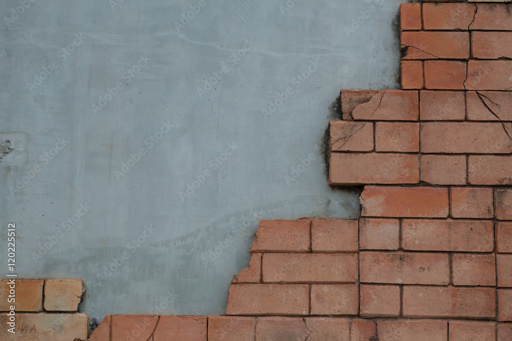 Obraz premium Brick wall old abstract background,Texture background