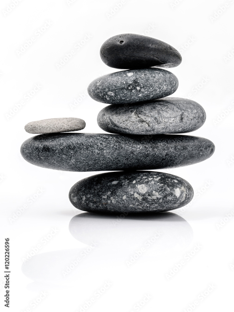 The stack of Stones spa treatment scene zen like concepts. The s The stack of Stones spa treatment scene zen like concepts. The s