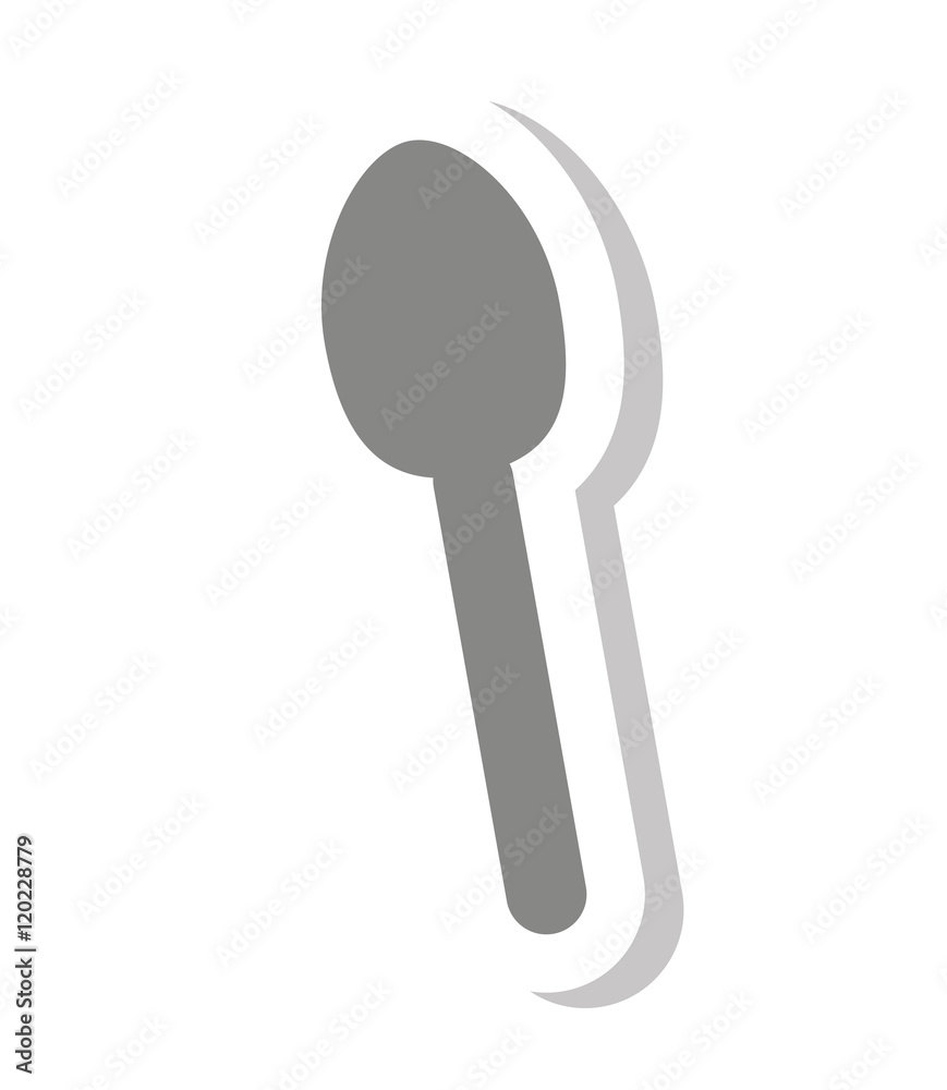 spoon cutlery menu restaurant icon vector illustration design spoon cutlery menu restaurant icon vector illustration design