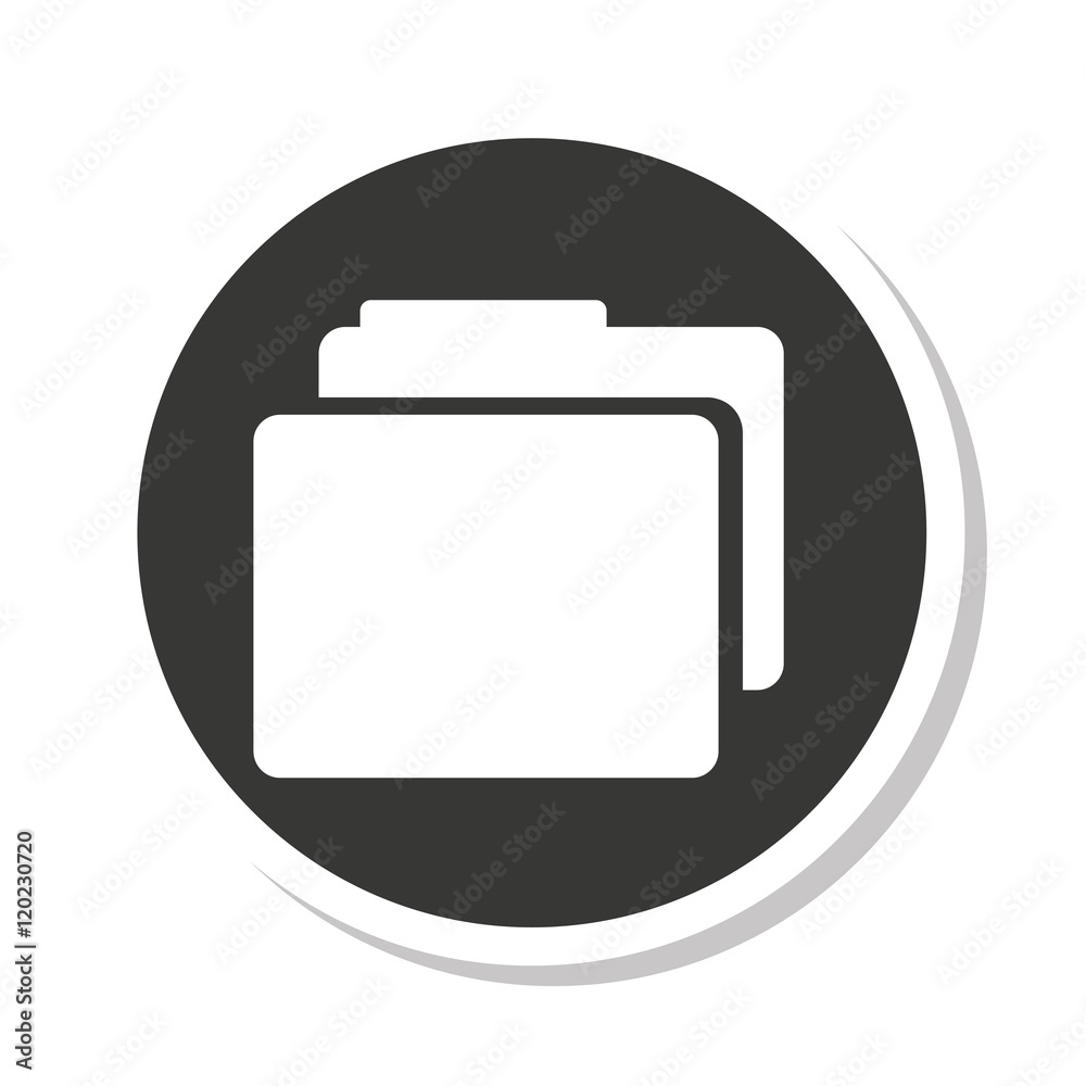 folder file document isolated icon vector illustration design