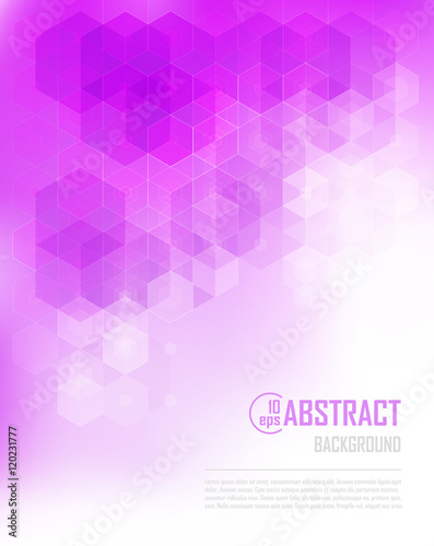 Vector Abstract geometric background. Template brochure design