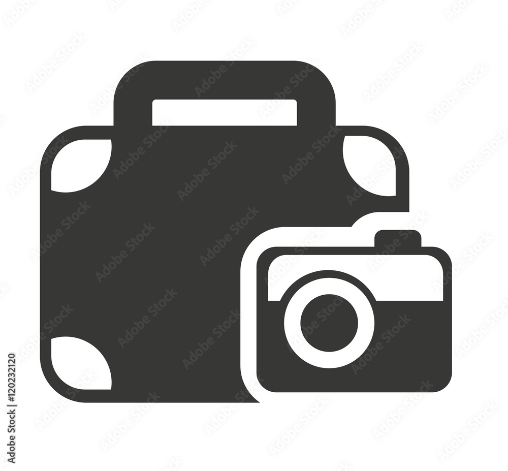 suitcase travel isolated icon vector illustration design suitcase travel isolated icon vector illustration design