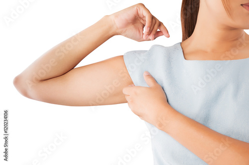 Armpit itching