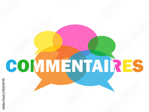 Icône COMMENTAIRES