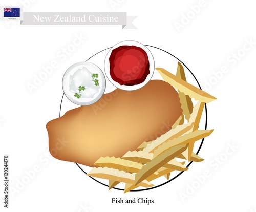 Fish and Chips, A Popular Dish of New Zealand