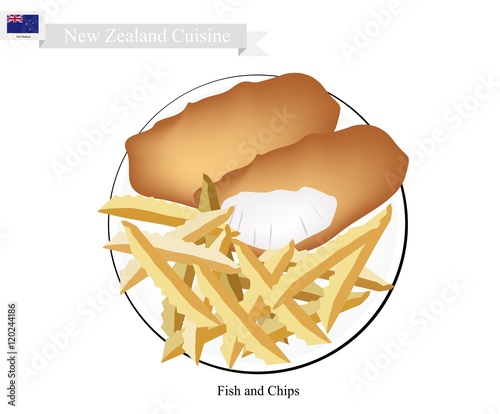 Fish and Chips, A Popular Dish of New Zealand