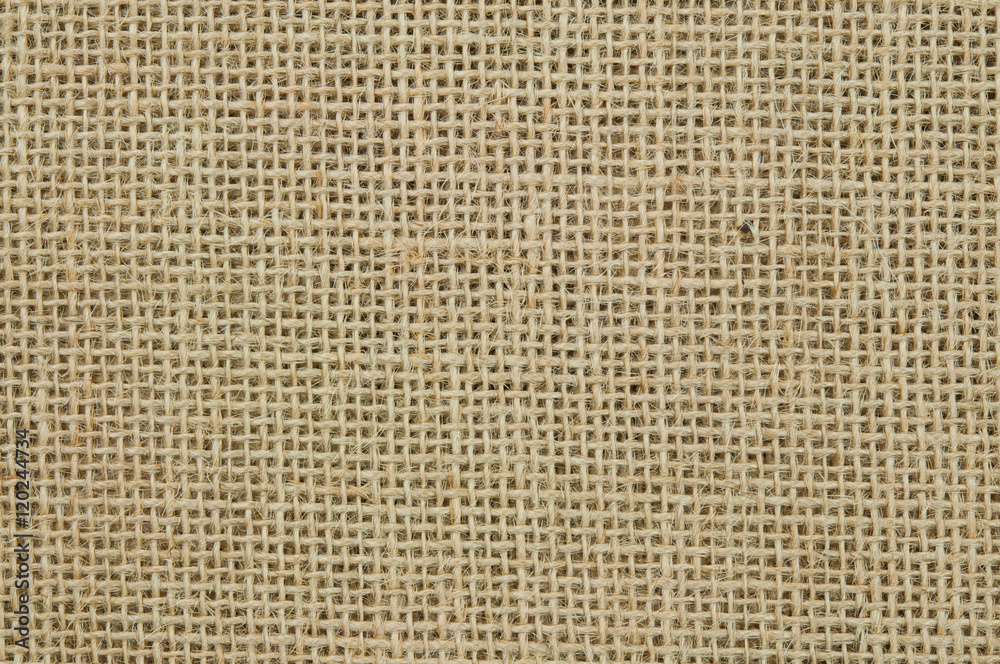 Closeup brown sackcloth texture for background Closeup brown sackcloth texture for background