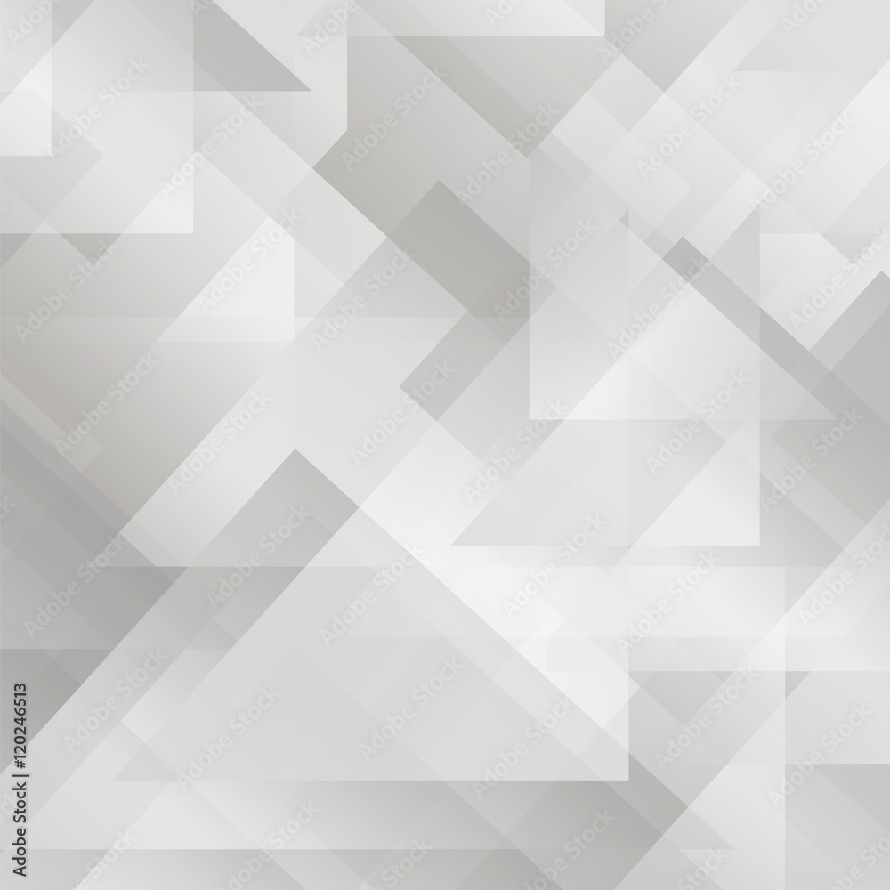 Abstract Grey Pattern. Geometric Grey Futuristic Pattern.