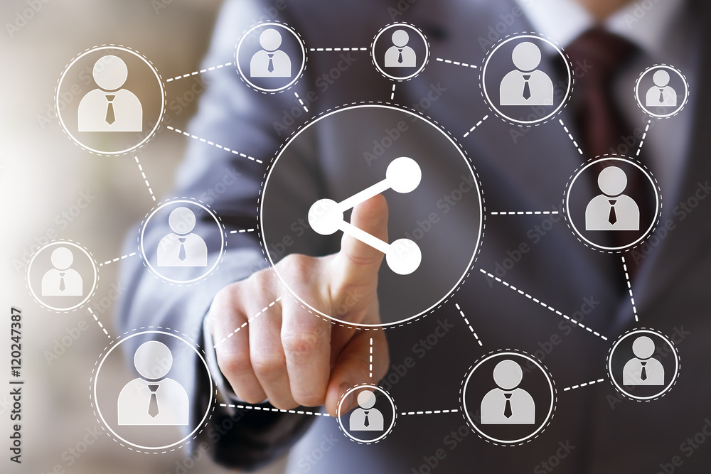 Business button share connection web communication group icon Business button share connection web communication group icon