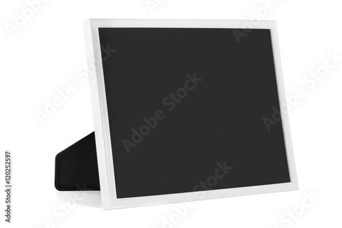 white table photo frame