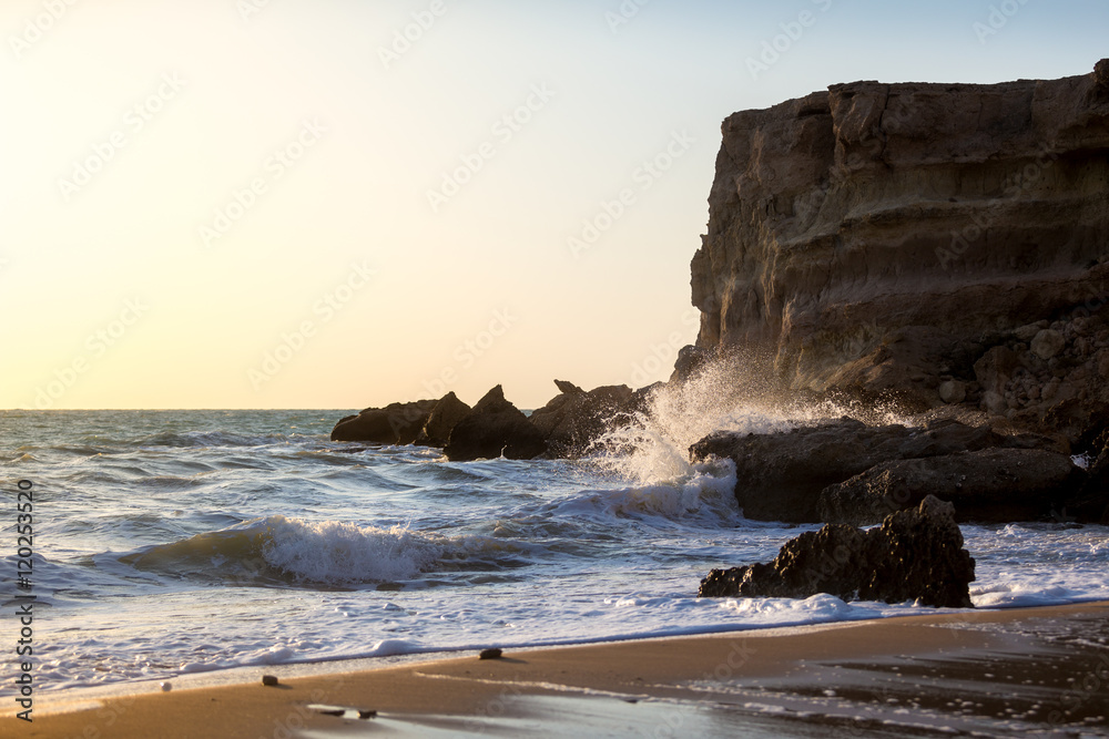 Obraz premium Persian Gulf, Qeshm Island, Iran