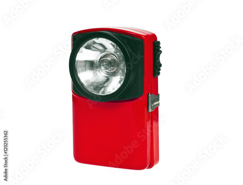  A vintage flashlight