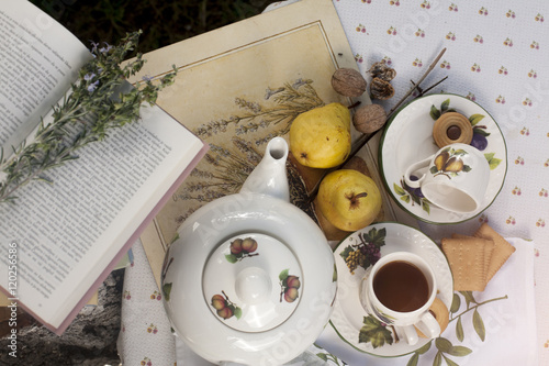 Afternoon Tea in a garden 