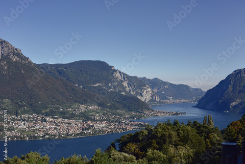 Bellagio: veduta panoramica del lago di Como 