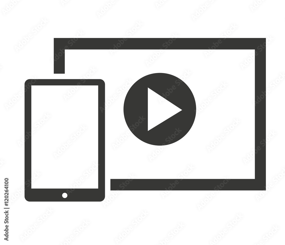 media player display isolated icon vector illustration design media player display isolated icon vector illustration design