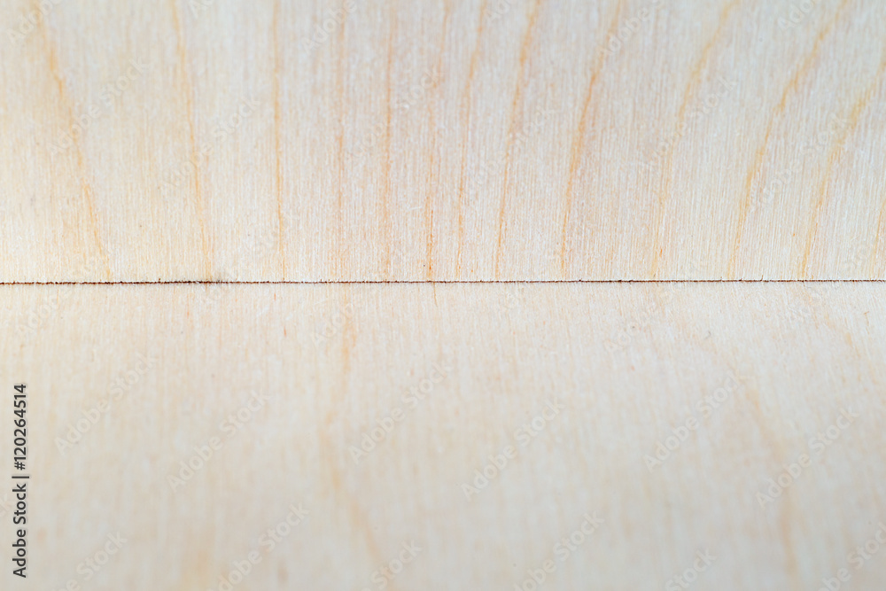 Wooden corner of the plywood Wooden corner of the plywood