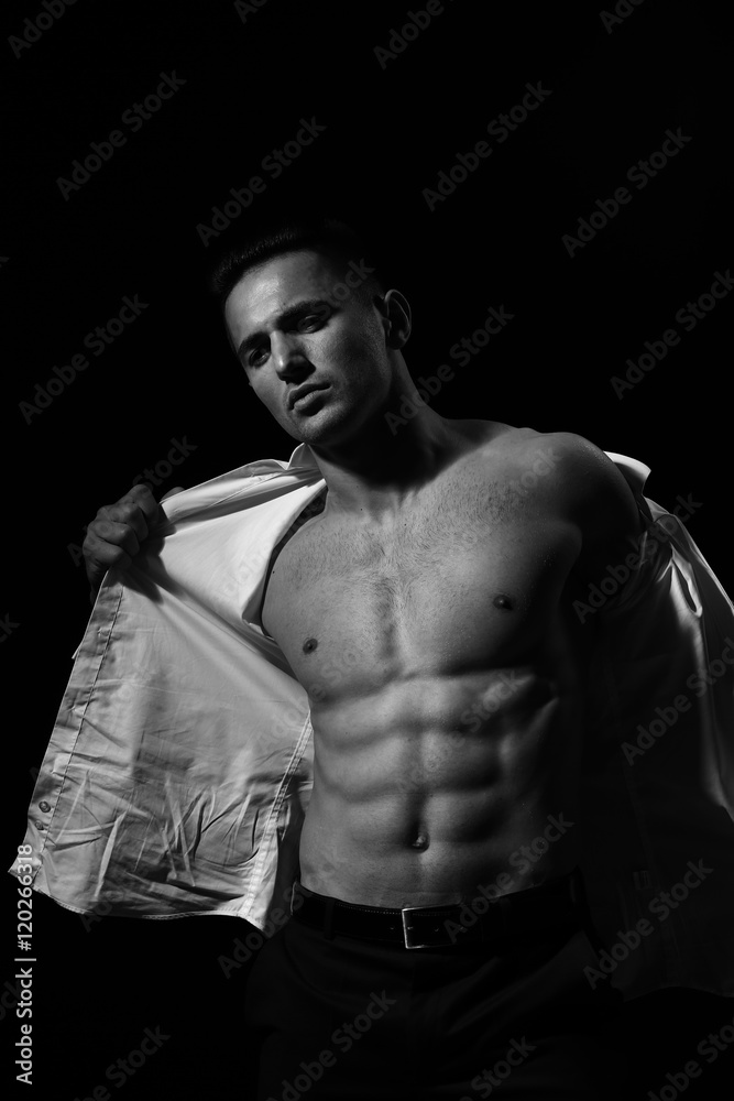 Fototapeta premium Sexy muscular man