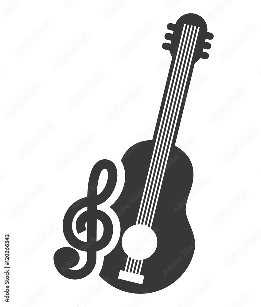 musical instrument silhouette isolated vector illustration design musical instrument silhouette isolated vector illustration design