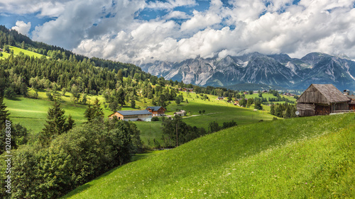 Blick zum Dachstein