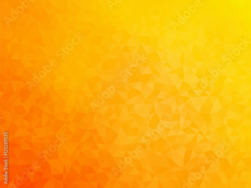 abstract geometric orange background