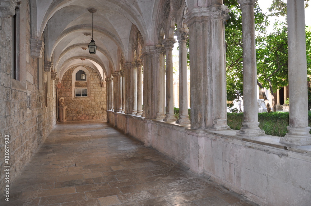 Dominican Monastery in Dubrovnik - The Cloister