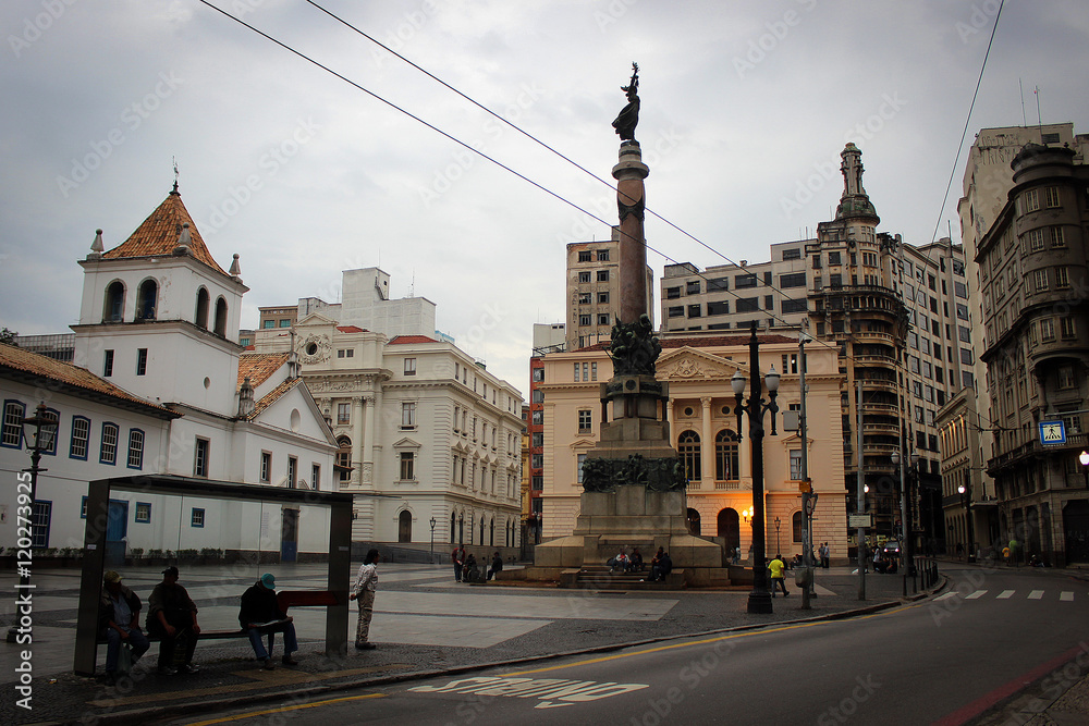 Historical center of São Paulo, Brazil