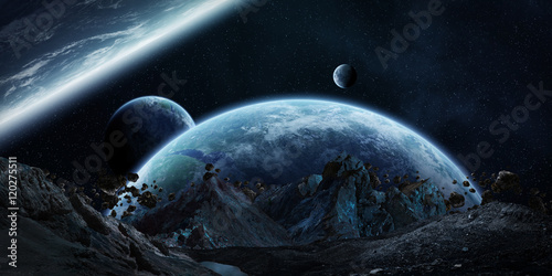 cel-ziemia-widok-z-asteroidy