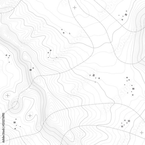 Topographic map background concept with space for your copy. Topography lines art contour , mountain hiking trail , Shape vector design. Computer generated   .
