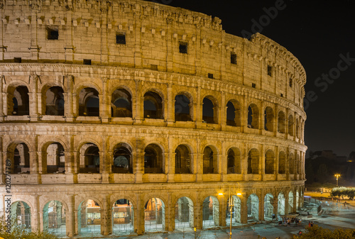 Coliseo de noche, Roma