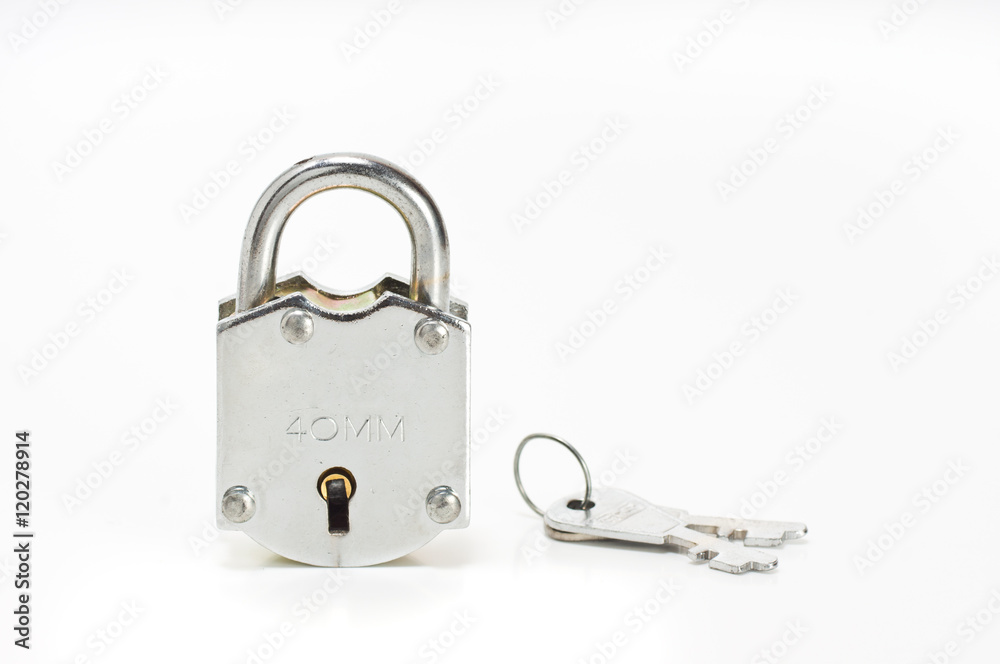 traditional style Padlock and keys set traditional style Padlock and keys set