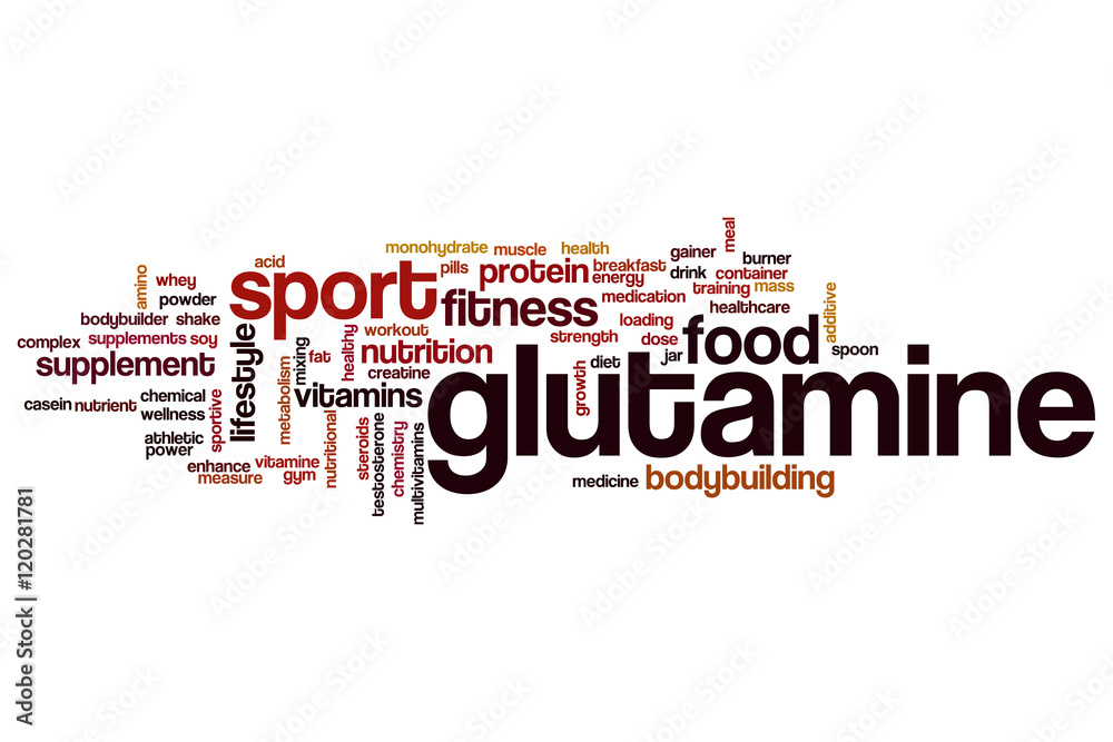 Glutamine word cloud Glutamine word cloud