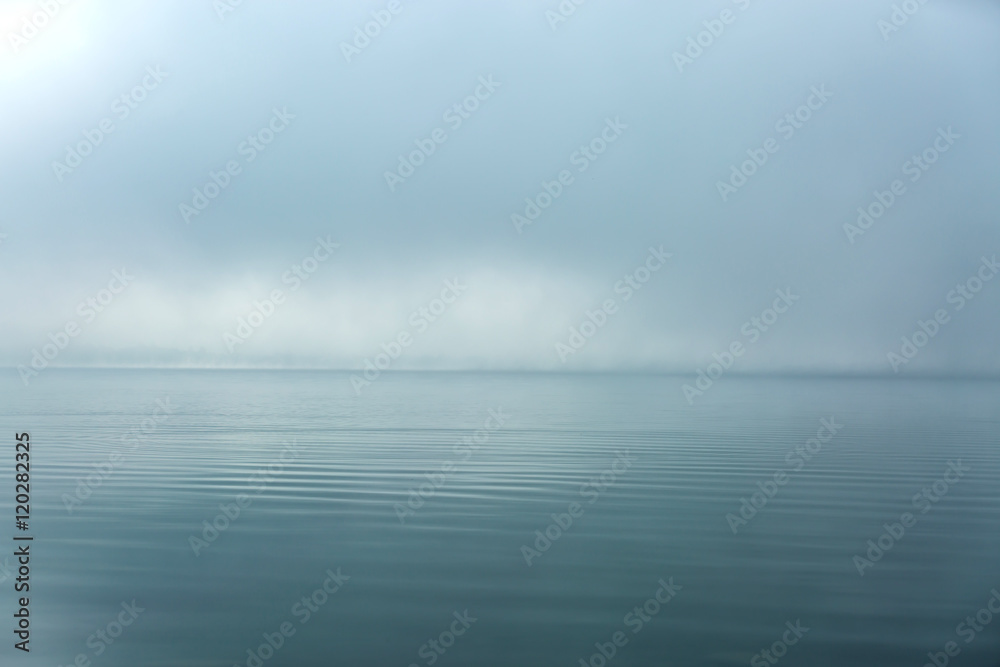 Fototapeta premium dramatic evaporating lake
