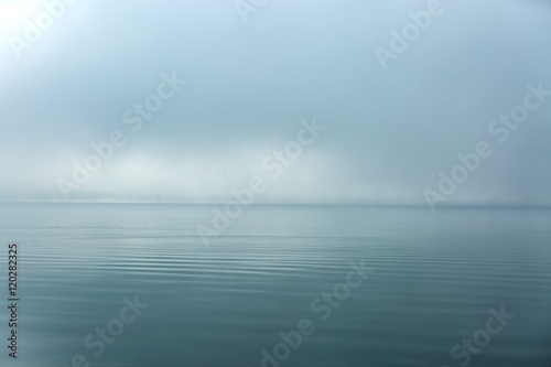 Fototapeta Naklejka Na Ścianę i Meble -  dramatic evaporating lake