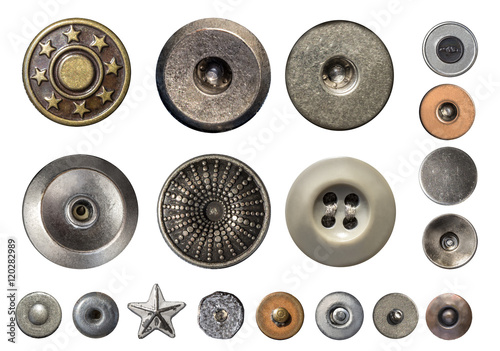Various sewing buttons
