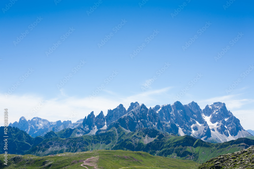 Italian mountain panorama
