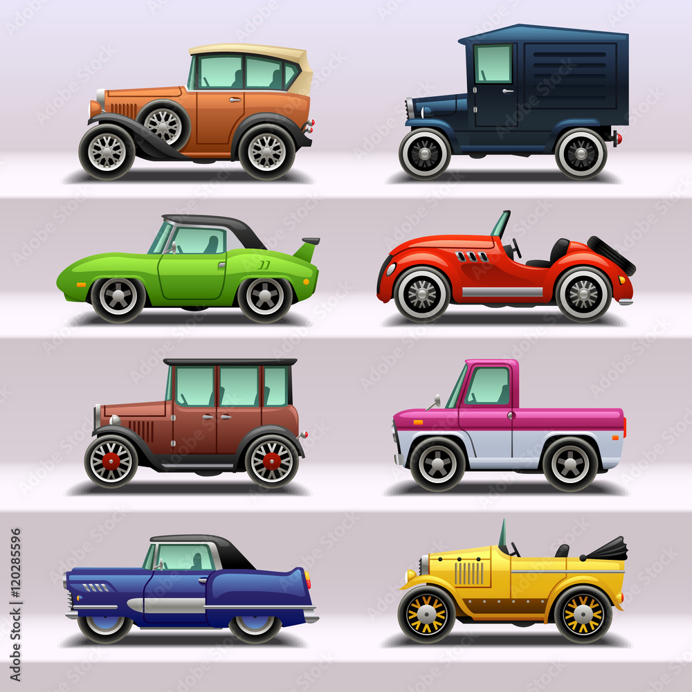 car icon set-8