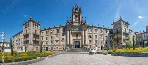 Print op canvas Praza da Inmaculada Universidad de Santiago de Compostela: Escuela Universitaria