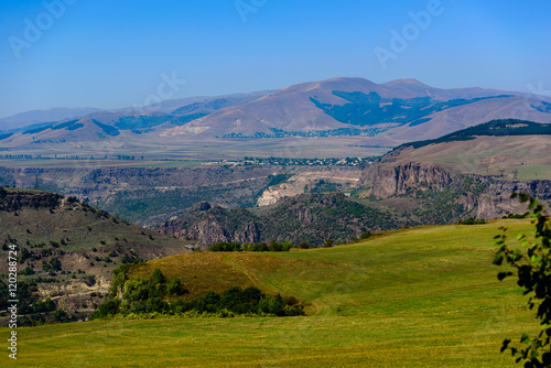 Beautiful panoramic view, Lori gorge, Armenia