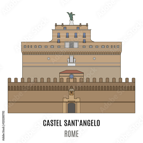 Mausoleum of Hadrian, Castel Sant'Angelo