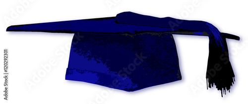 Mortarboard In Blue