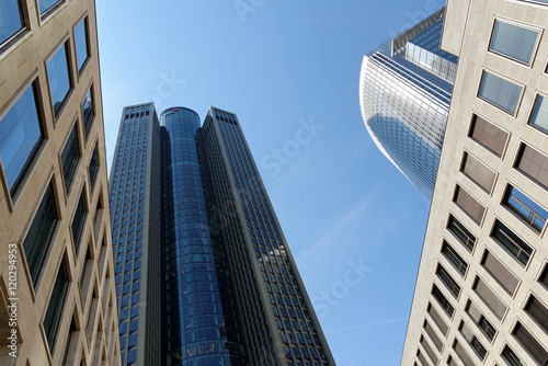 Tower 185 (PWC Tower) in Frankfurt am Main, Germany.