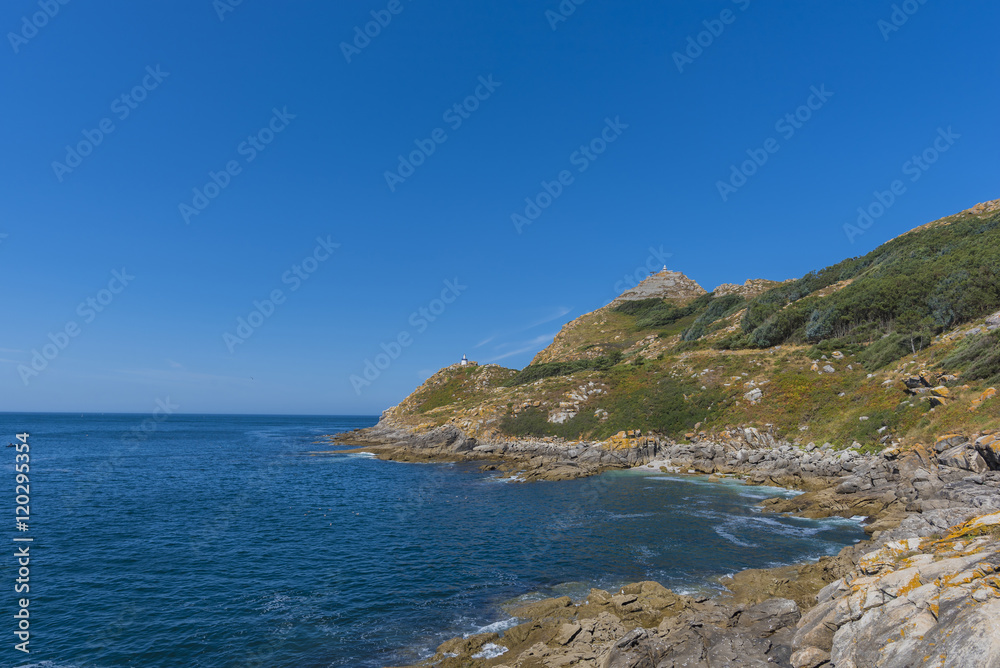 Faro Islas Cies y Faro Da Porta (Islas Cies, Pontevedra - España). Faro Islas Cies y Faro Da Porta (Islas Cies, Pontevedra - España).