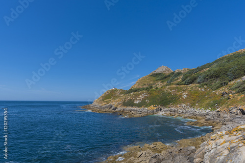 Faro Islas Cies y Faro Da Porta (Islas Cies, Pontevedra - España).