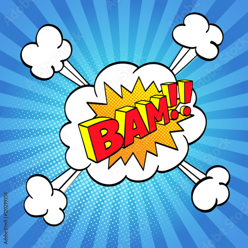 Comic sound effect.