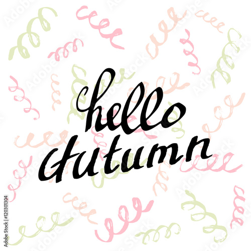 Hello Autumn. Topical Lette...