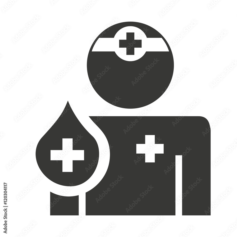 doctor avatar silhouette with medical icon vector illustration design doctor avatar silhouette with medical icon vector illustration design